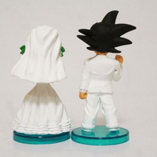 Goku/Gokou & ChiChi Figure Toys Wedding Cake Topper Gifts Dragon Ball Z DBZ Son 5