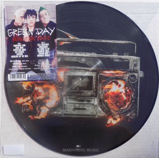 Green Day Lp Revolution Radio Picture Disc 2017 Ltd Ed Vinyl,  Promo