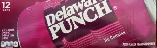 Delaware Punch 12pk Rare Find