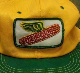 Vintage DeKalb Snapback Hat/Cap  Old Stock 2