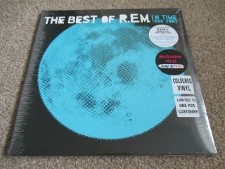 Rem The Best Of Rem Blue Vinyl Hmv Exclusive Limited Edition Double Lp