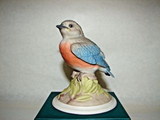 Vintage Boehm American Porcelain " Baby Blue Bird " Figurine 442