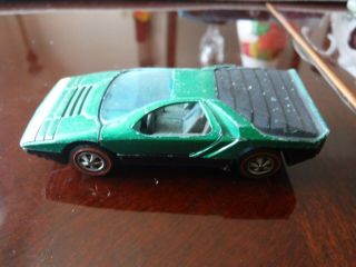 Hot Wheels Red Line Carabo In Green