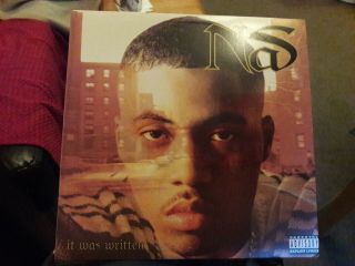 Nas It Was Written Vinyl Lp Release Cat: C67015 Vg,