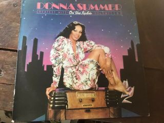 Donna Summer Greatest Hits On The Radio 2 Lp Set