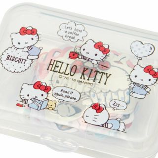 Hello Kitty Sanrio Stickers 40pcs with Plastic Case (Designed in Japan) 4