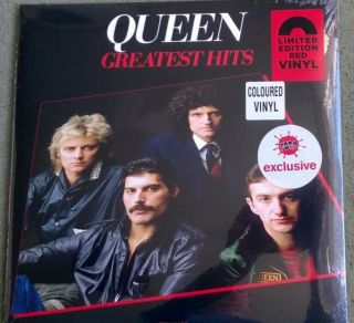 Queen - Greatest Hits Hmv Exclusive Limited Edition Red Vinyl 2 X Lp Set