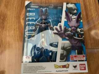 S.  H.  Figuarts Beerus Dragon Ball Z In Hand Complete
