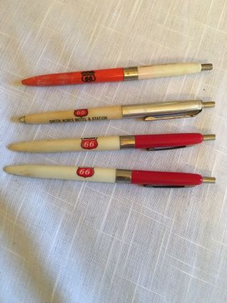 4 Phillips 66 Oil Company Refinery Advertisement Writing Pens