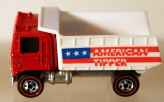 Dte 1976 Hot Wheels Redline 9089 Red American Tipper