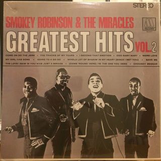 Smokey Robinson & The Miracles Greatest Hits Vol.  2 Lp Motown M5 - 210v1 Ss