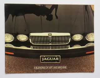 1981 Jaguar Xj6 Series 3 Brochure Vintage