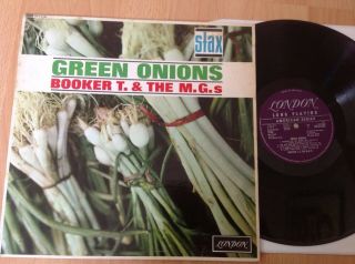 Booker T.  & The M.  G.  S - Green Onions 1964 London Records Mono Ha - K 8182