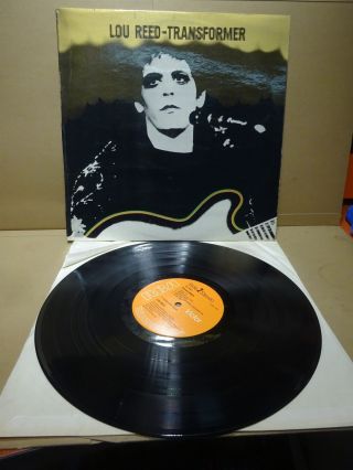 Lou Reed Transformer 1e/1e Rca Orange Uk 1st Pressing David Bowie Mick Ronson Lp