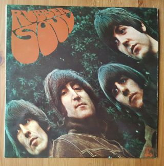 The Beatles : Rubber Soul.  1965 Uk Mono Vinyl.  (garrod Slv) Parlophone Pmc 1267