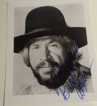 Buck Owens Country Music Star Hand Signed Photo Hee Haw