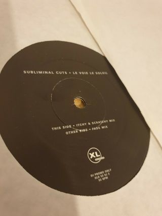 Subliminal Cuts Le Voie Le Soleil Triple 12 Inch Vinyl Dance Record Way Out West 4