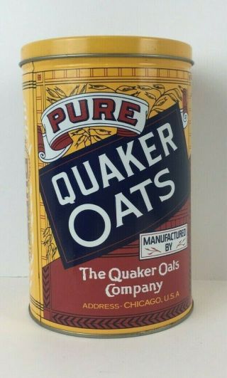 The Quaker Oats Company Quaker Oats Tin 1993 Limited Edition