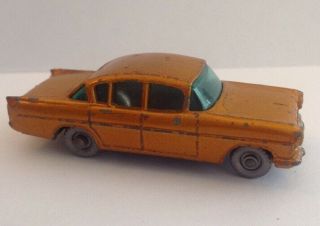 Vintage Matchbox Lesney Vauxhall Cresta 22 Copper 1950 