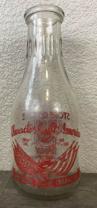 Vintage Very Rare Kephart Valley Dairy One Pint Milk Bottle California