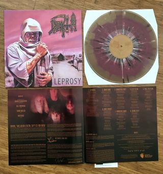 Death Leprosy Vinyl Morbid Angel Cannibal Corpse Deicide Obituary