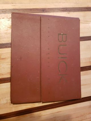 1953 Buick Anniversary Book Collectable 4