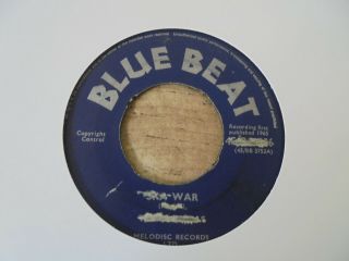 The Maytals - Ska War C/w The Skatalites - Perhaps 1965 Uk 45 Blue Beat