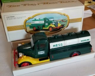 1982 - 1983 The First Hess Truck Gasoline Tanker With Box