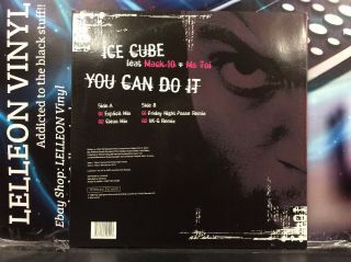 Ice Cube You Can Do It 12” Single Vinyl 12GLOBE396 Rap Hip Hop 00’s 2