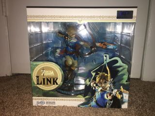 Zelda F4f Link Breath Of The Wild Pvc 11” Statue (first 4 Figures)
