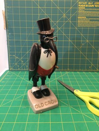 Old Crow Whiskey Statue