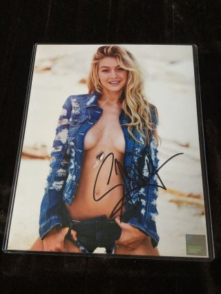 Gigi Hadid 8x10 Photo Signed Autograph W/coa