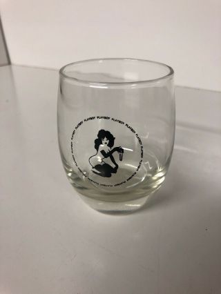 Vintage The Playboy Club Whiskey Glass
