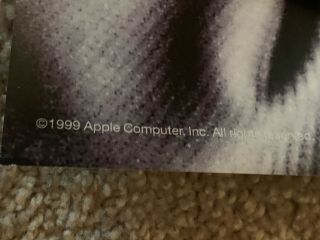 Apple Think Different Poster,  Frank Sinatra by Steve Jobs Rare 1999 24 X 36 3