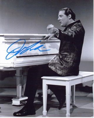 Jerry Lee Lewis " The Killer " Singer Hollywood Star Signed 8x10 Photo W/coa