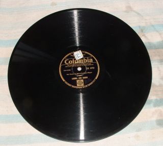 Laurel And Hardy 78 78rpm Columbia Dx 370 Rare