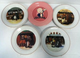 Warner Bros Looney Tunes Limited Collector Plate Set Of 5 Delancey Street