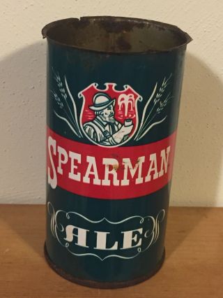 Spearman Ale,  Florida Flat Top Beer Can,  The Spearman Brewing Co.  Pensacola Fl