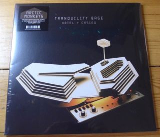 Arctic Monkeys - Tranquility Base Hotel & Casino Vinyl Lp Record (silver Vinyl)