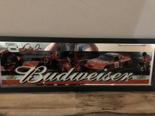 Budweiser Mirror Sign - Dale Earnhardt Jr.  -