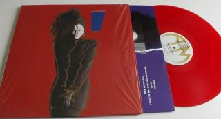 Janet Jackson Control Red Vinyl Lp,  Inner 2019