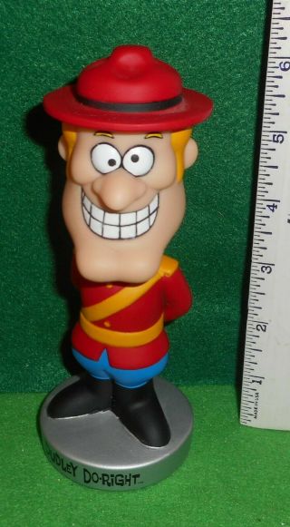 Lqqk 2002 Animation [ Dudley Do - Right ] Plastic Bobble Head Toy