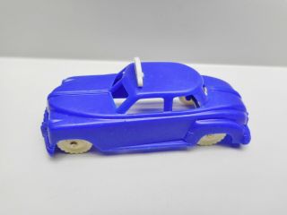 Vintage - Cheerio Toy Company Of Canada - Blue Hard Plastic Taxi Cab