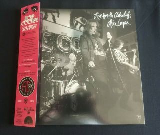 Alice Cooper Live From The Astroturf Black Friday Rsd Clear Vinyl Lp 2018
