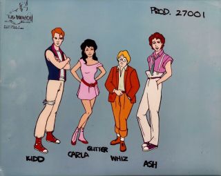 Rare 1984 Kidd Video Cartoon Press Release Photo - 1980 
