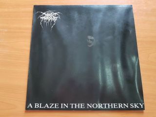 Darkthrone ‎– A Blaze In The Northern Sky - Lp - First Press.  Black Metal