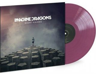 Imagine Dragons Night Visions 180 Gram Lavender Colored Vinyl Lp