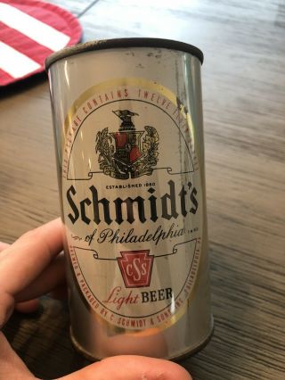 Schmidts - Flat Top Beer Can