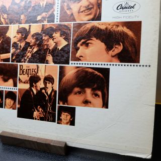 1964 The Beatles - Second Album LP Record - T2080 - Capitol Records - VG,  / VG, 5