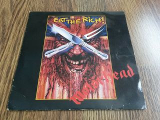 Motorhead - Eat The Rich 7 " A1 B1 1987 Gwr Records
